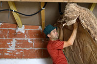 Lower Pitkerrie tapered roof insulation